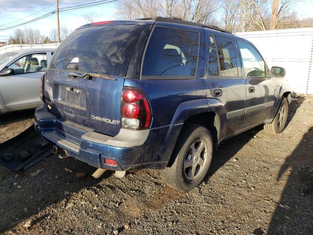 1GNDT13S942210707 - 2004 CHEVROLET TRAILBLAZE LS BLUE photo 3