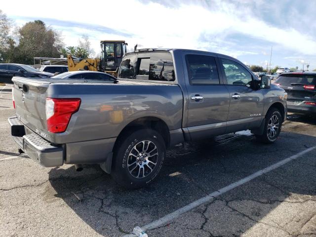 1N6AA1ED4MN536426 - 2021 NISSAN TITAN SV GRAY photo 3