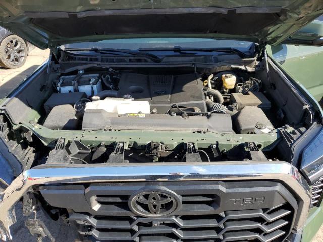 5TFLA5DB5NX006216 - 2022 TOYOTA TUNDRA CREWMAX SR GREEN photo 11