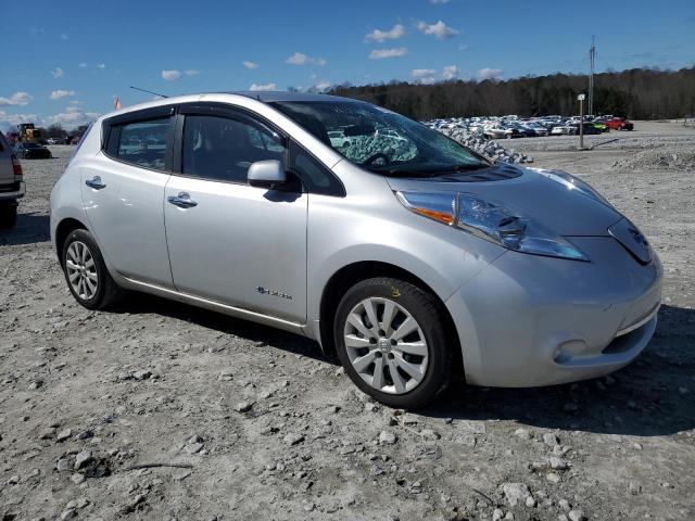 1N4BZ0CP3HC306018 - 2017 NISSAN LEAF S SILVER photo 4