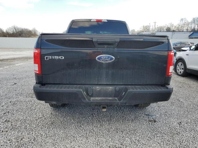 1FTEX1EP0HFB32147 - 2017 FORD F150 SUPER CAB BLACK photo 6