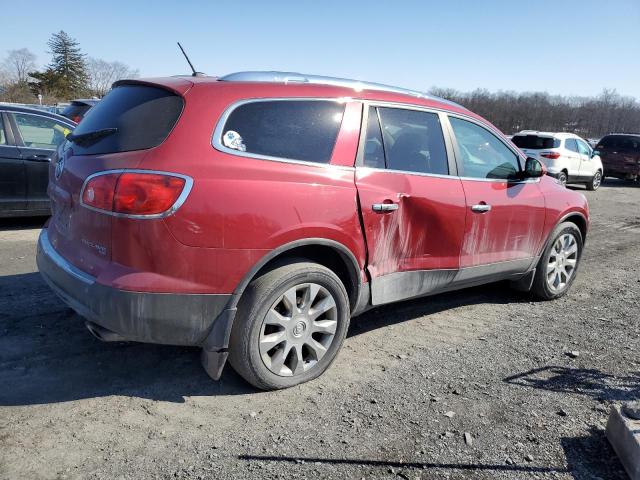 5GAKVCED6CJ304893 - 2012 BUICK ENCLAVE RED photo 3