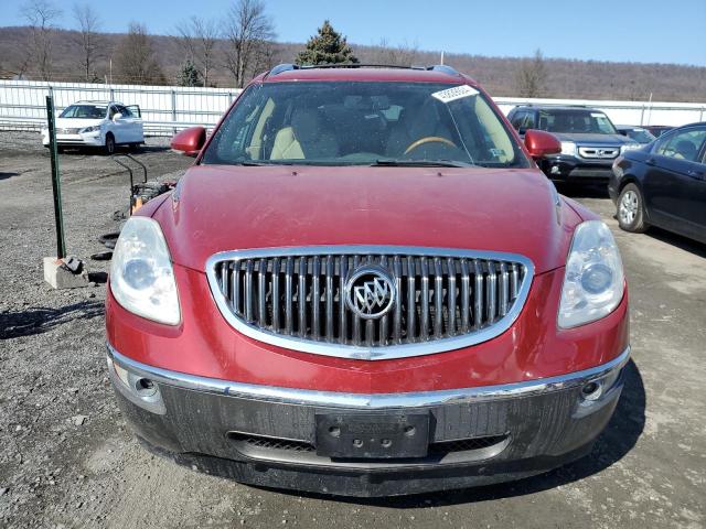 5GAKVCED6CJ304893 - 2012 BUICK ENCLAVE RED photo 5