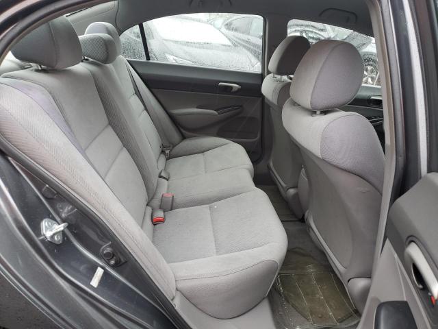 2HGFA1F52BH527876 - 2011 HONDA CIVIC LX GRAY photo 10