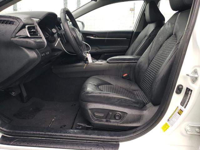 4T1G11AK7PU105439 - 2023 TOYOTA CAMRY SE NIGHT SHADE WHITE photo 7