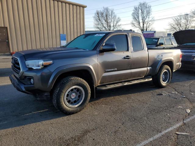 5TFSZ5AN7JX128878 - 2018 TOYOTA TACOMA ACCESS CAB GRAY photo 1