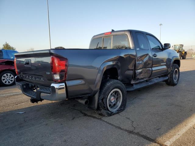 5TFSZ5AN7JX128878 - 2018 TOYOTA TACOMA ACCESS CAB GRAY photo 3