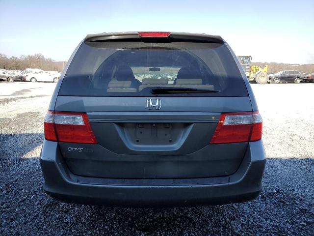 5FNRL38417B434303 - 2007 HONDA ODYSSEY EX CHARCOAL photo 6