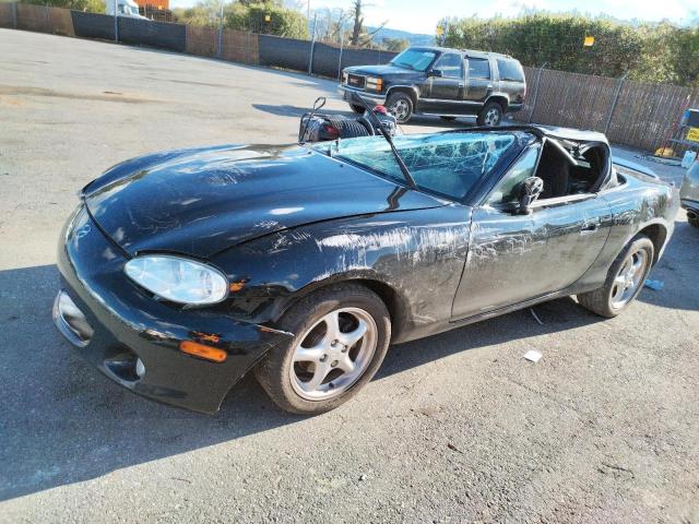 JM1NB353410219131 - 2001 MAZDA MX-5 MIATA BASE BLACK photo 1