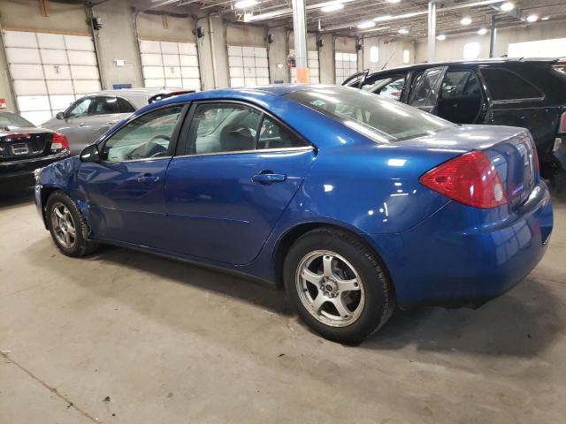 1G2ZF58B674168323 - 2007 PONTIAC G6 VALUE LEADER BLUE photo 2