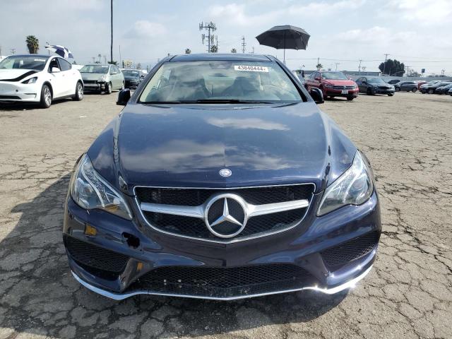 WDDKJ6FB8GF324702 - 2016 MERCEDES-BENZ E 400 BLUE photo 5