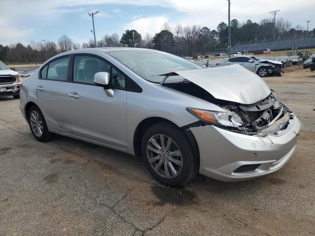 19XFB2F88CE083587 - 2012 HONDA CIVIC EX SILVER photo 4