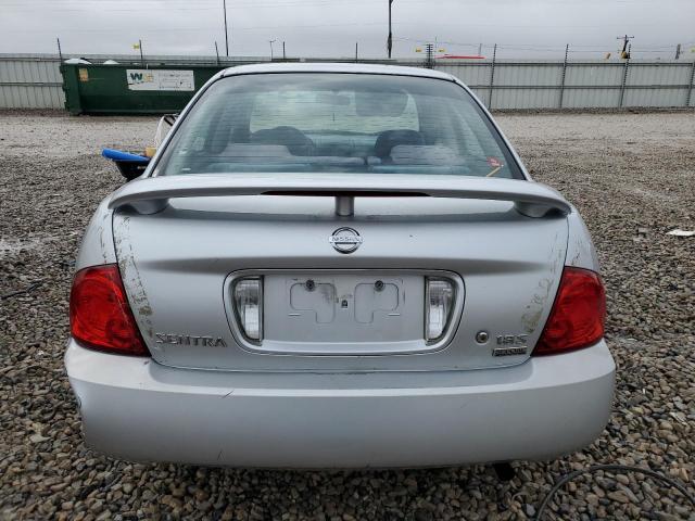 3N1CB51D16L596076 - 2006 NISSAN SENTRA 1.8 SILVER photo 6