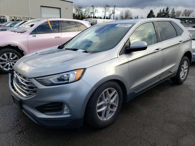 2FMPK4J94MBA09524 - 2021 FORD EDGE SEL SILVER photo 1