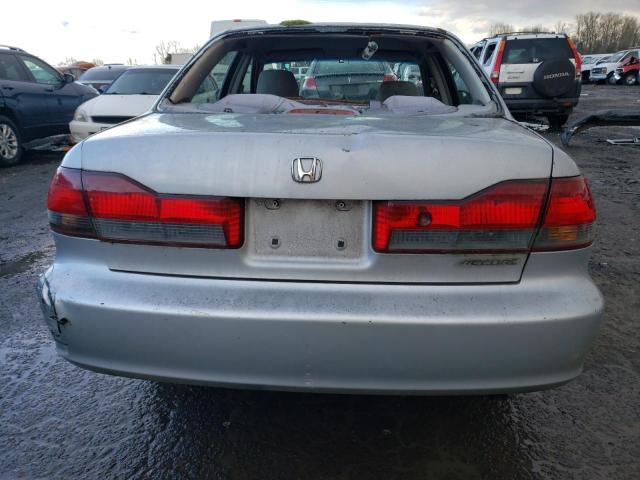 1HGCF86692A020347 - 2002 HONDA ACCORD VALUE SILVER photo 6