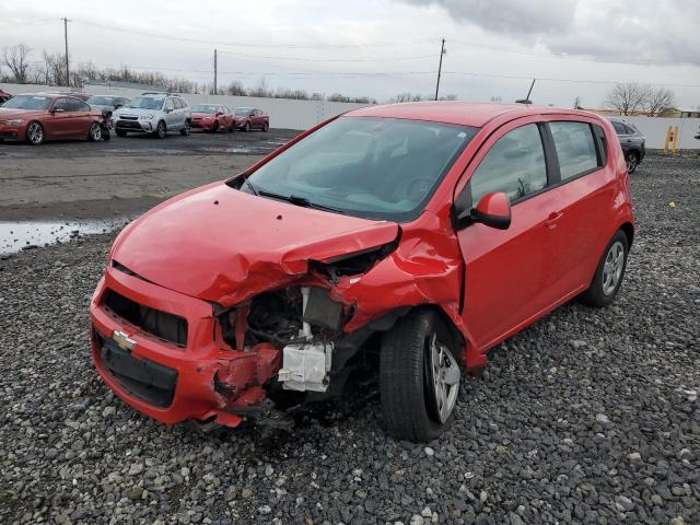 1G1JA6SG2F4182793 - 2015 CHEVROLET SONIC LS RED photo 1