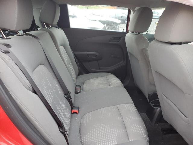 1G1JA6SG2F4182793 - 2015 CHEVROLET SONIC LS RED photo 10
