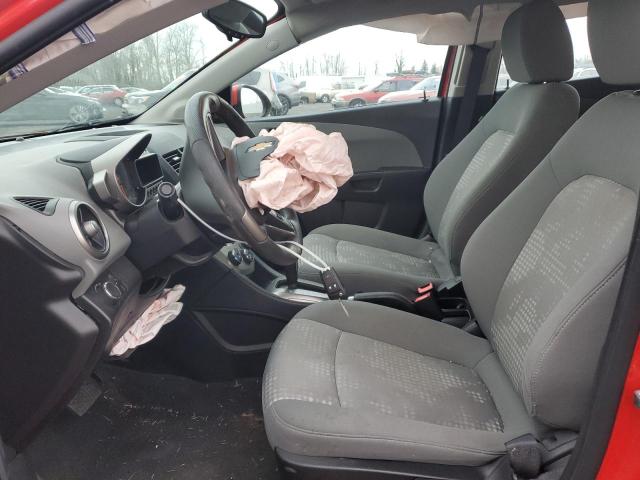 1G1JA6SG2F4182793 - 2015 CHEVROLET SONIC LS RED photo 7