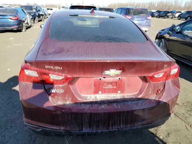 1G1ZE5ST6GF212026 - 2016 CHEVROLET MALIBU LT BURGUNDY photo 6