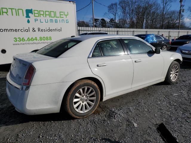 2C3CCAAG1EH373044 - 2014 CHRYSLER 300 WHITE photo 3