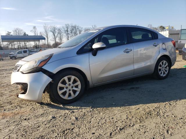 KNADN4A30D6131514 - 2013 KIA RIO EX SILVER photo 1