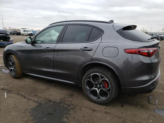 ZASPAKBN0M7D13277 - 2021 ALFA ROMEO STELVIO TI GRAY photo 2