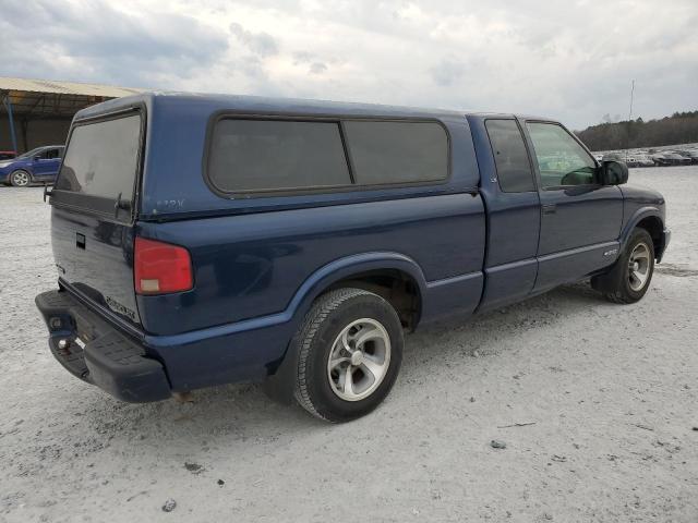 1GCCS19W018124034 - 2001 CHEVROLET S TRUCK S10 BLUE photo 3