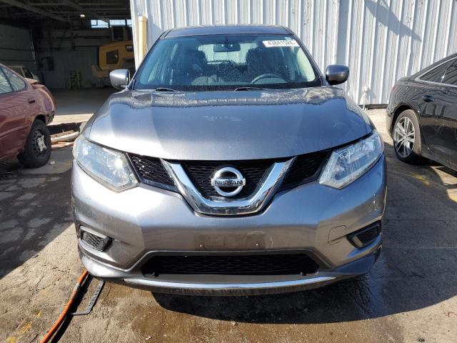 KNMAT2MVXGP634172 - 2016 NISSAN ROGUE S SILVER photo 5