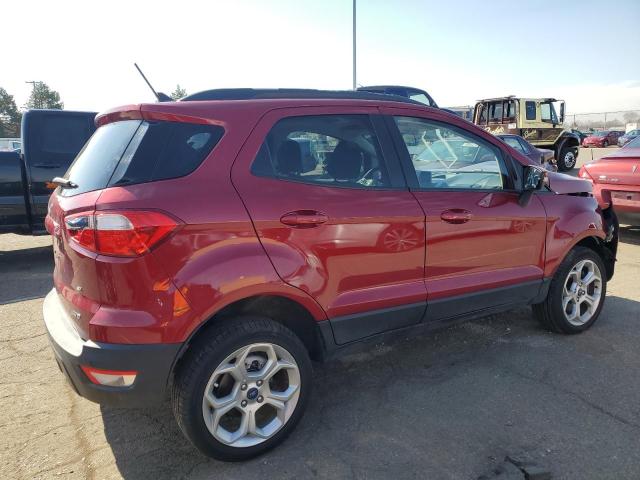 MAJ6S3GL9MC423272 - 2021 FORD ECOSPORT SE RED photo 3