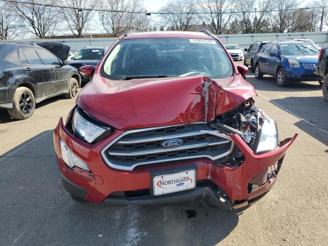 MAJ6S3GL9MC423272 - 2021 FORD ECOSPORT SE RED photo 5