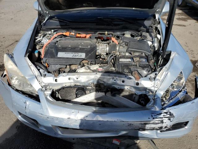 JHMCN364X6C000474 - 2006 HONDA ACCORD HYBRID SILVER photo 11