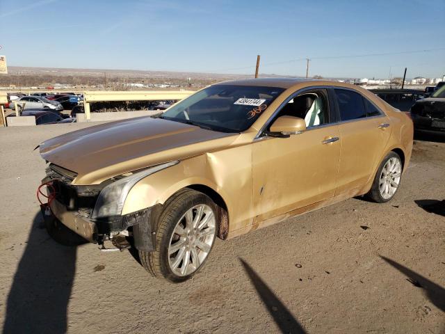 1G6AB5SX8D0144345 - 2013 CADILLAC ATS LUXURY GOLD photo 1