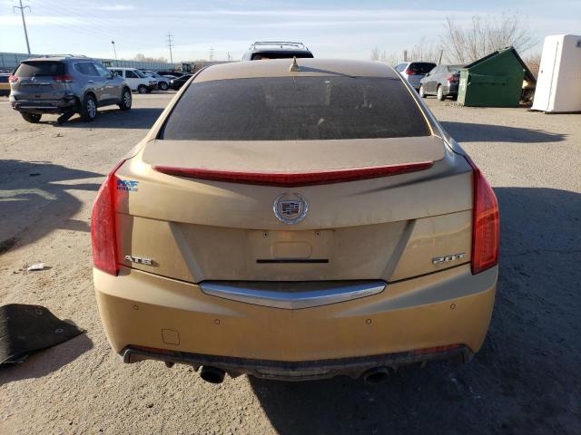 1G6AB5SX8D0144345 - 2013 CADILLAC ATS LUXURY GOLD photo 6