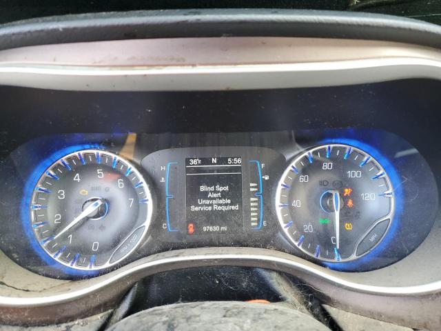 2C4RC1BG9HR539460 - 2017 CHRYSLER PACIFICA TOURING L SILVER photo 9