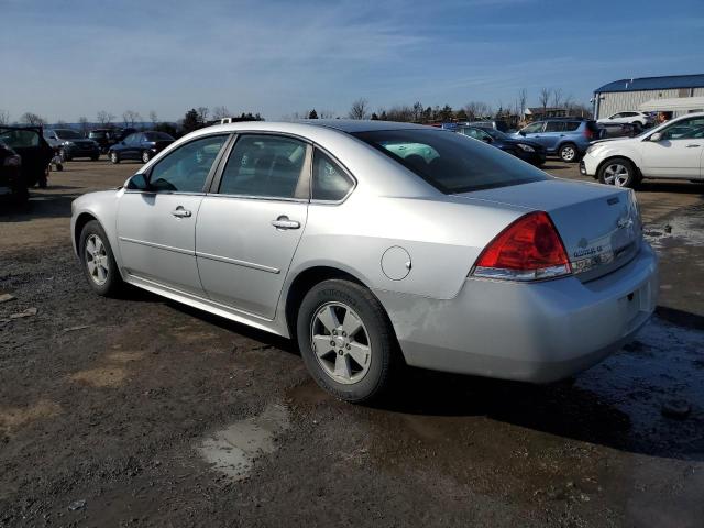 2G1WG5EK5B1176054 - 2011 CHEVROLET IMPALA LT SILVER photo 2