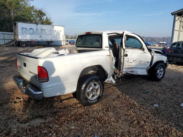 1B7GL2ANXYS694899 - 2000 DODGE DAKOTA QUAD WHITE photo 3