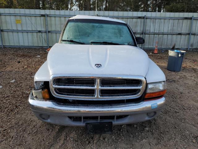 1B7GL2ANXYS694899 - 2000 DODGE DAKOTA QUAD WHITE photo 5