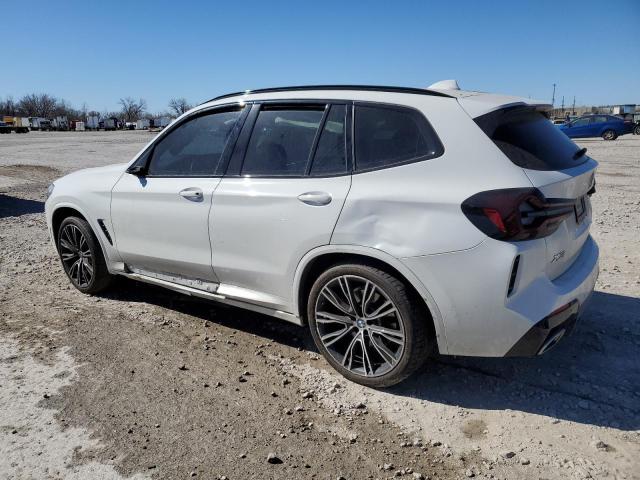 5UX53DP06N9L86242 - 2022 BMW X3 XDRIVE30I WHITE photo 2