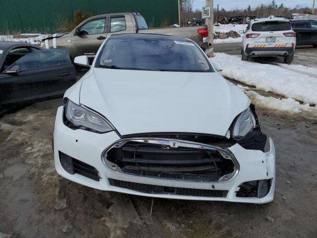 5YJSA1E27FF111547 - 2015 TESLA MODEL S Սպիտակ լուսանկար 5