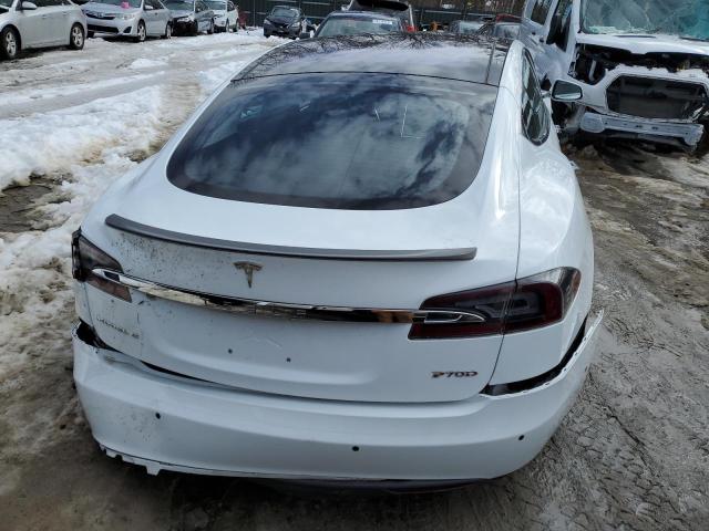 5YJSA1E27FF111547 - 2015 TESLA MODEL S Սպիտակ լուսանկար 6