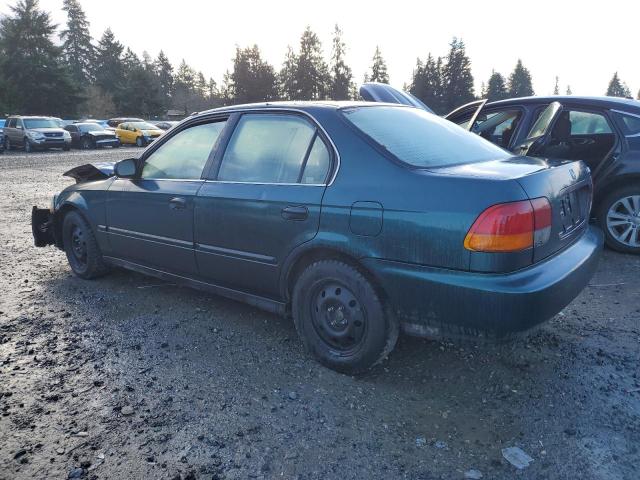 2HGEJ6574WH576823 - 1998 HONDA CIVIC LX GREEN photo 2