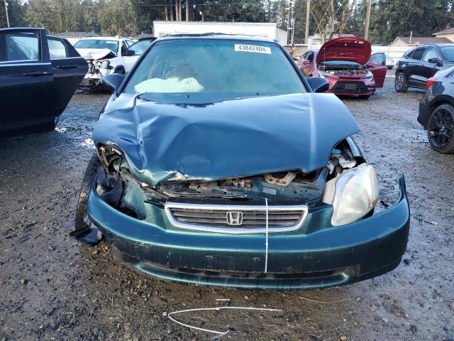 2HGEJ6574WH576823 - 1998 HONDA CIVIC LX GREEN photo 5