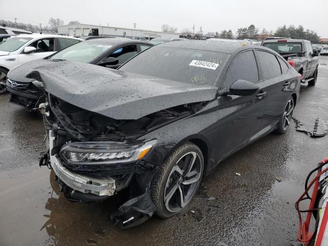 1HGCV1F36LA050312 - 2020 HONDA ACCORD SPORT BLACK photo 1