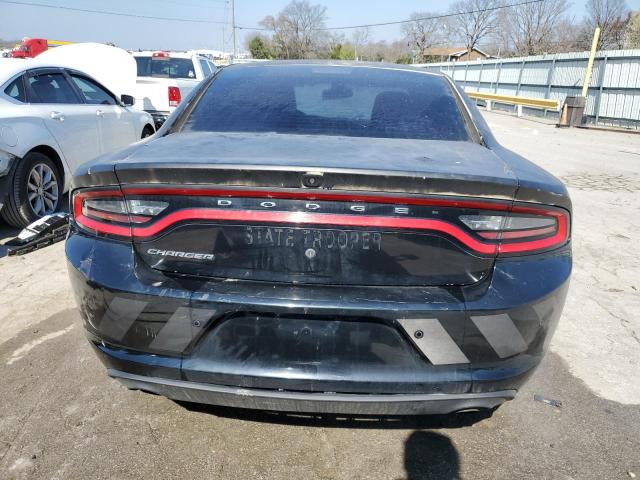 2C3CDXAT4GH110532 - 2016 DODGE CHARGER POLICE BLACK photo 6