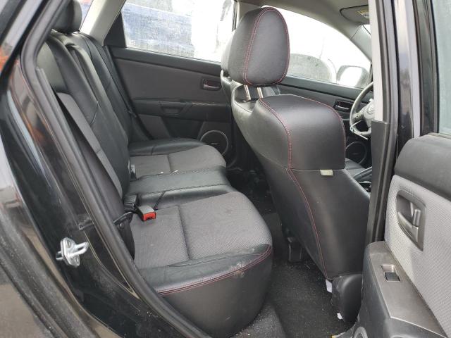 JM1BK34M981822304 - 2008 MAZDA SPEED 3 BLACK photo 10