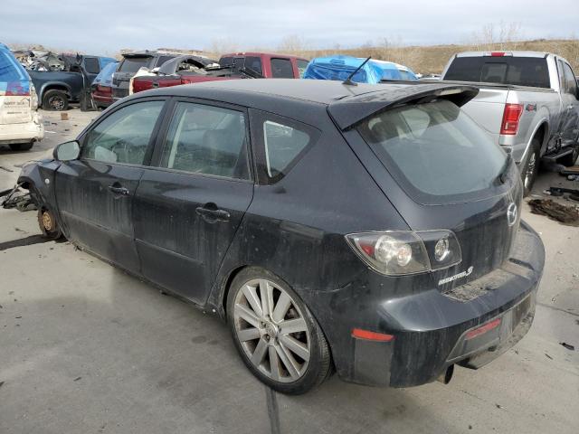 JM1BK34M981822304 - 2008 MAZDA SPEED 3 BLACK photo 2