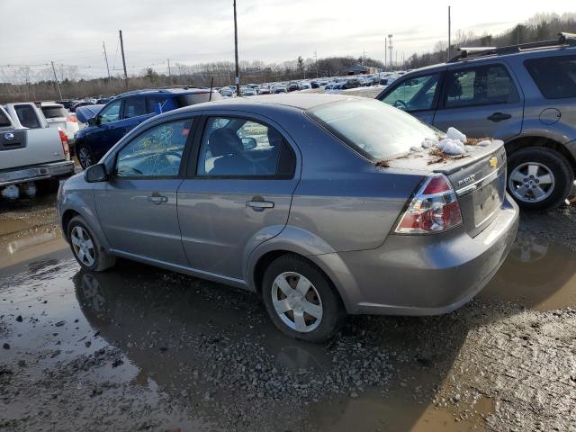 KL1TD5DE3BB198964 - 2011 CHEVROLET AVEO LS 灰色 照片 2