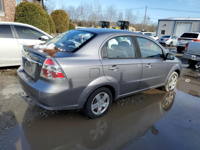 KL1TD5DE3BB198964 - 2011 CHEVROLET AVEO LS 灰色 照片 3
