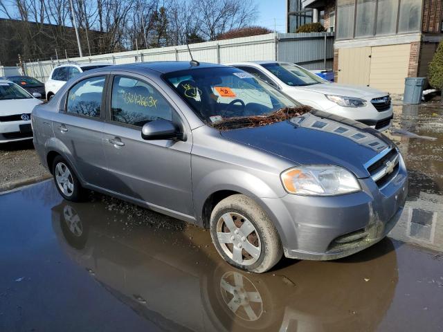 KL1TD5DE3BB198964 - 2011 CHEVROLET AVEO LS 灰色 照片 4