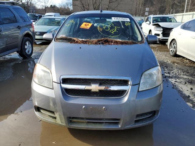 KL1TD5DE3BB198964 - 2011 CHEVROLET AVEO LS 灰色 照片 5